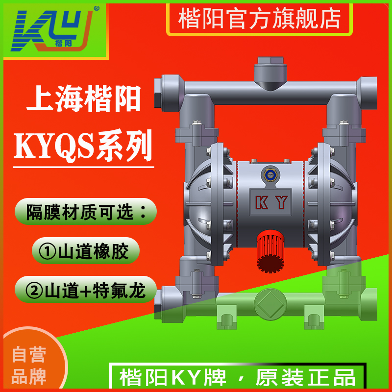 KYQS25LL鋁合金氣動(dòng)隔膜泵3