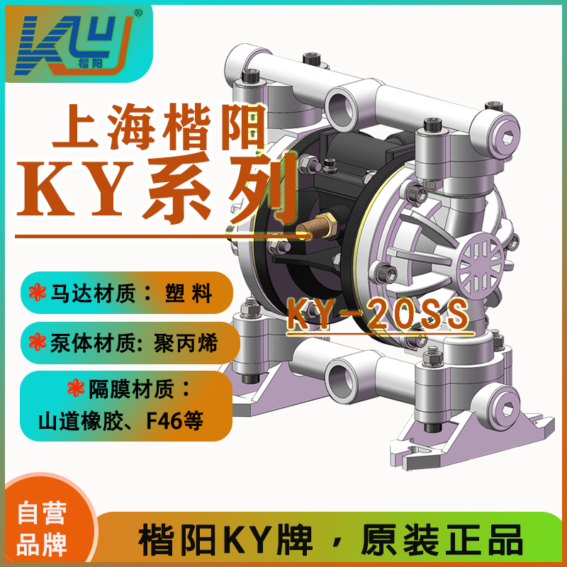 KY-20SS塑料氣動隔膜泵3