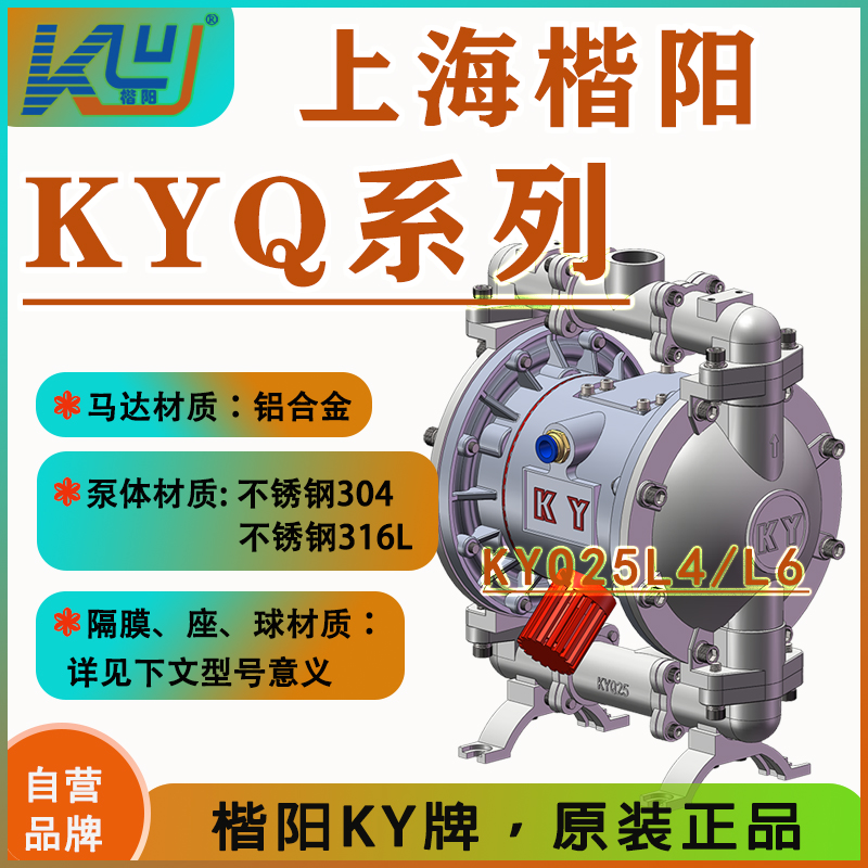 KYQ25L4不銹鋼氣動隔膜泵2