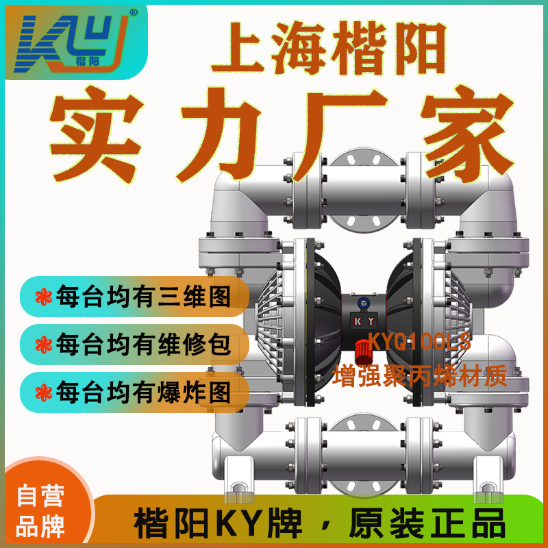 KYQ100LS塑料氣動(dòng)隔膜泵4