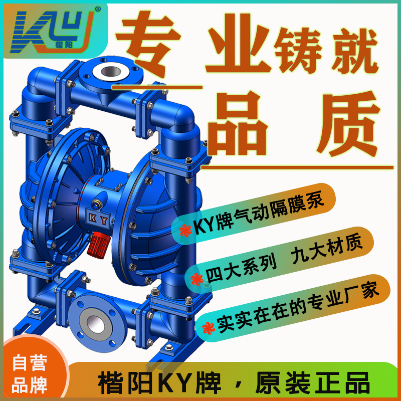 KYQ50LC鋼襯氟氣動隔膜泵4