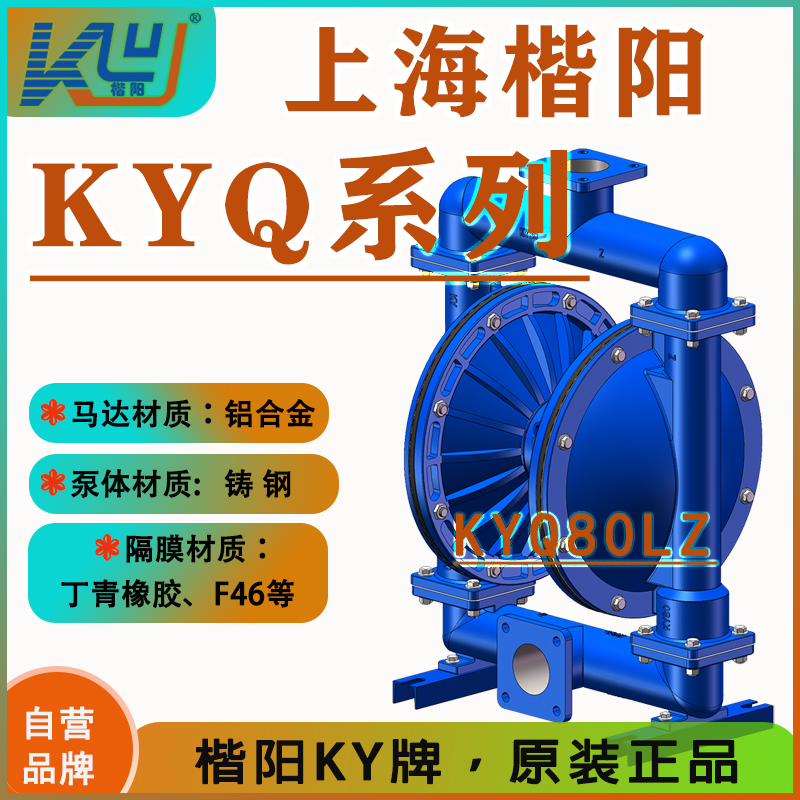 KYQ80LZ鑄鋼氣動隔膜泵2