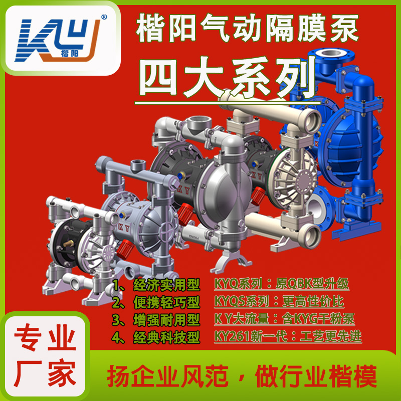 KY-50L4不銹鋼氣動隔膜泵6