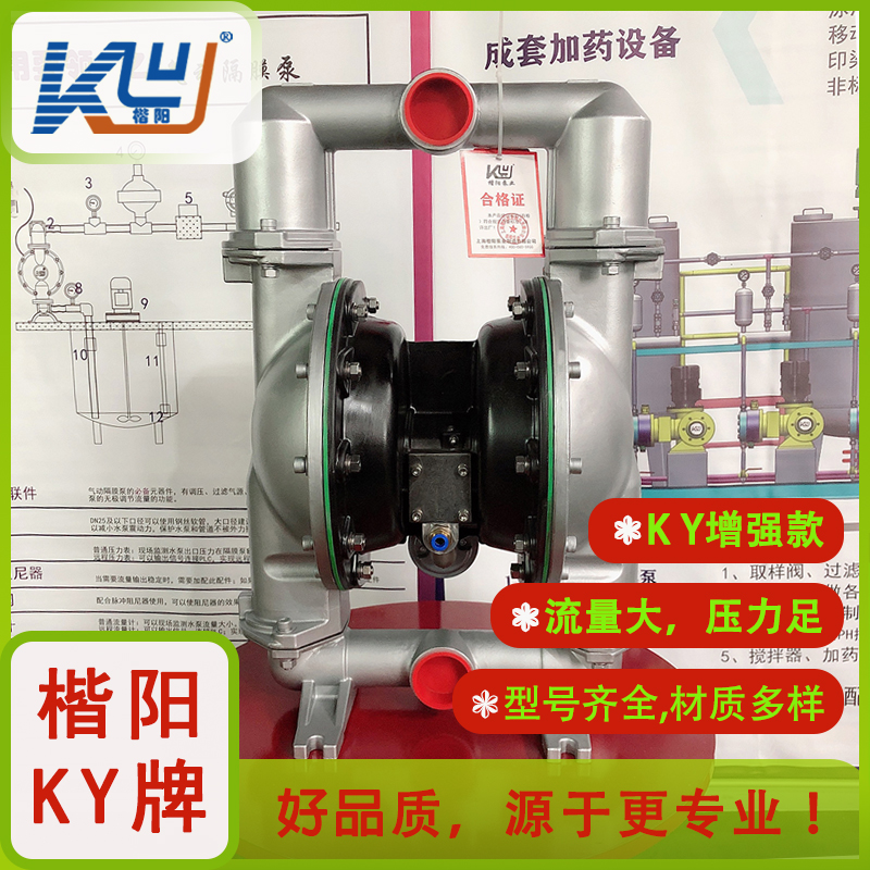 KY-50L4不銹鋼氣動隔膜泵2